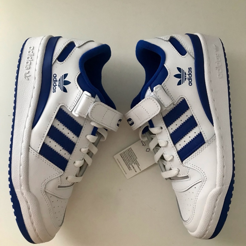 Adidas Forum Low - White/Royal Blue